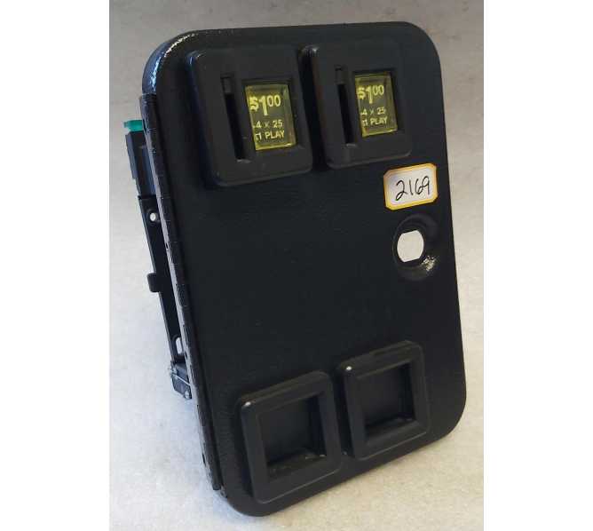 SUZO HAPP UNIVERSAL DOUBLE ENTRY Arcade Coin Door 9.5 in x 6.25 in (2169) 