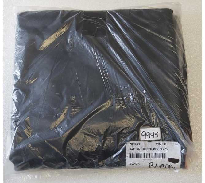  Saturn II Billiards Cloth Pool Table Black 19 oz. Felt - 7' Table & Rail Set #2066-77 (9945)