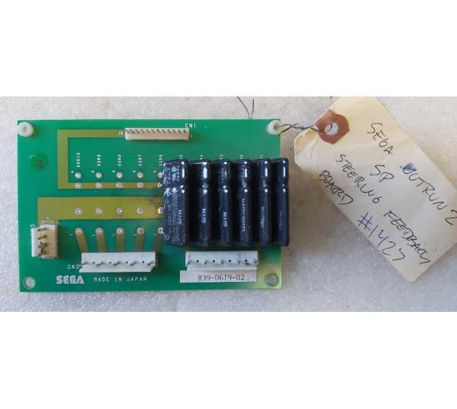 Sega OUTRUN 2 SP Arcade Game STEERING FEEDBACK Board #839-0619-02 (1427) 