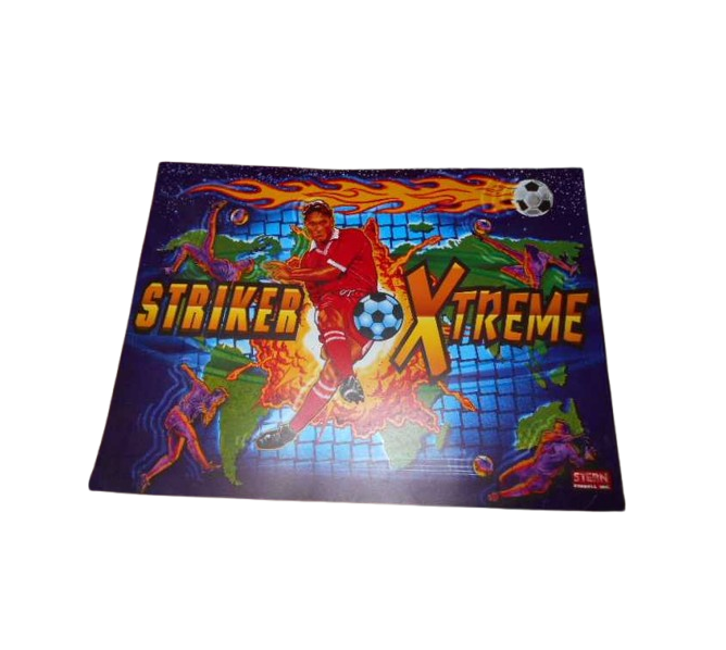 STERN STRIKER XTREME Pinball Machine Translite Backbox Artwork (1115R) 