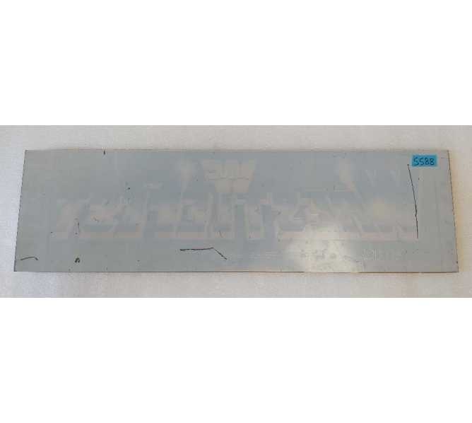 TECHNOS WWF WRESTLEFEST Arcade Machine Game Plexiglass Header #5588 for sale 