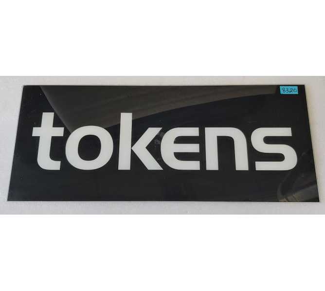 TOKENS Marquee Header GLASS Sign