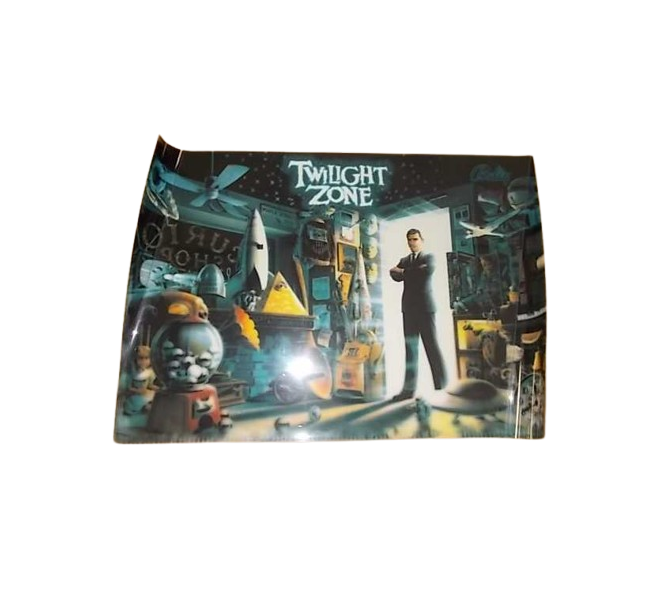 MIDWAY TWILIGHT ZONE Pinball Machine Translite Backbox Artwork (2497) 