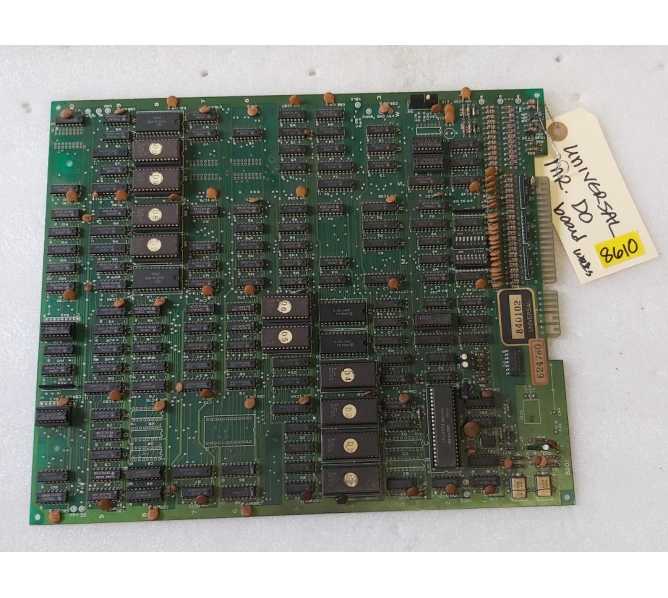 UNIVERSAL MR. DO! Arcade Game Board #8610 