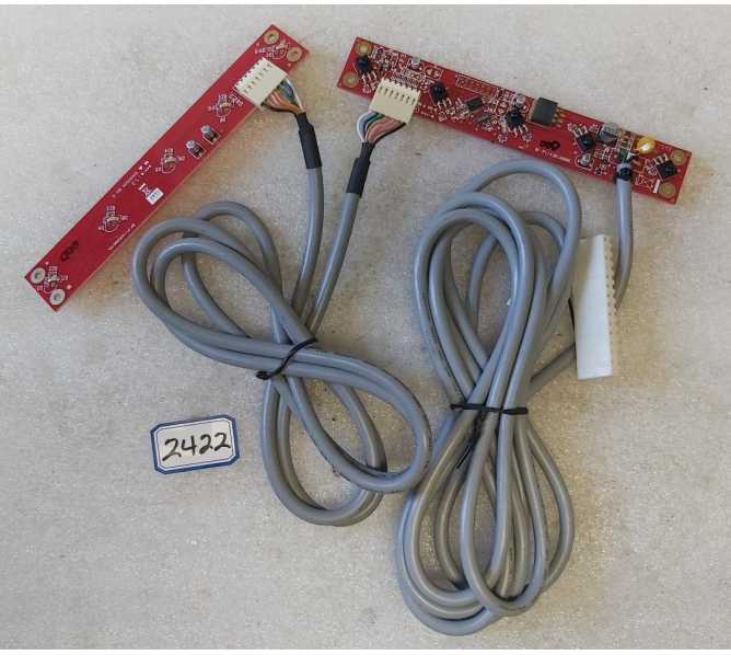 USI VENDO VUE 30/40 GLASS FRONT DRINK Vending Machine DROP SENSOR Board Set (2422) 