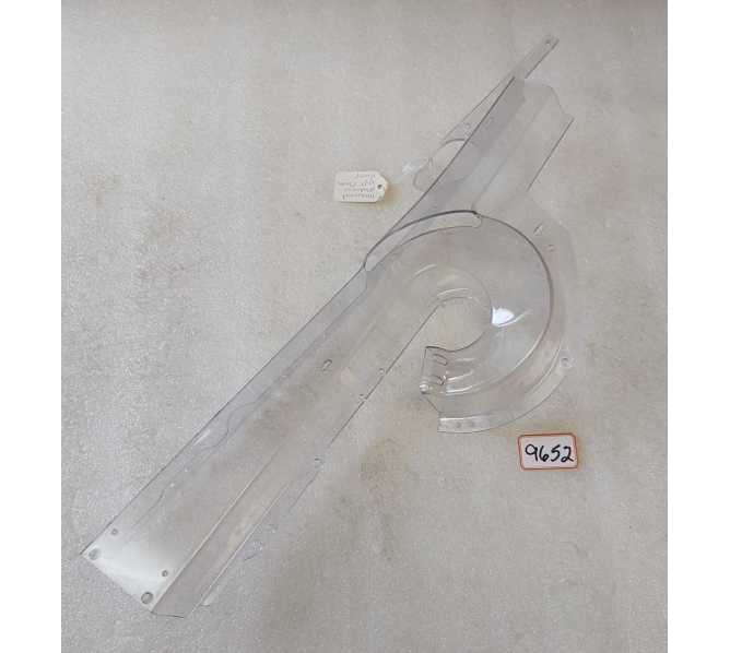 WILLIAMS MEDIEVAL MADNESS Pinball Machine LEFT Plastic Ramp #03-9680-8 (9652)