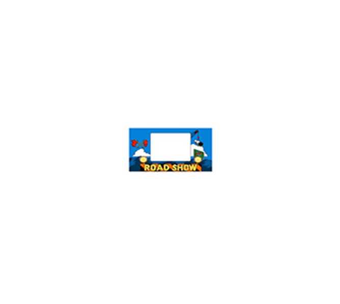 WILLIAMS RED & TED'S ROAD SHOW Pinball Machine COIN DOOR Decal (2554)