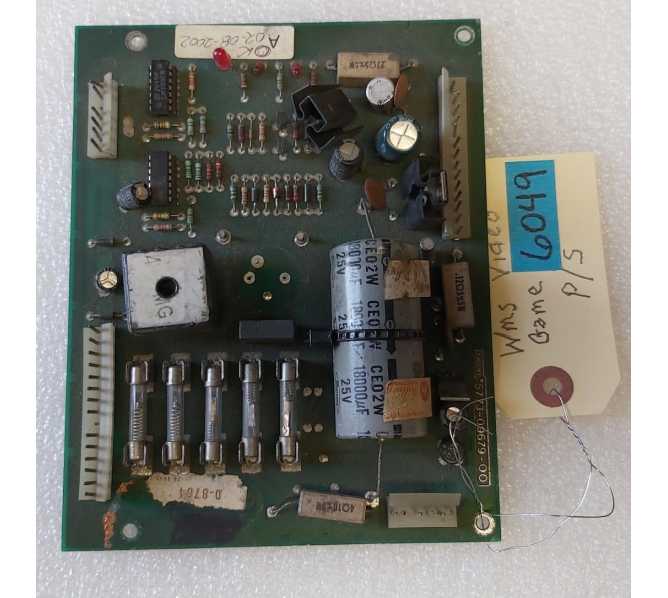  WILLIAMS Video Game POWER SUPPLY Board - #6049 
