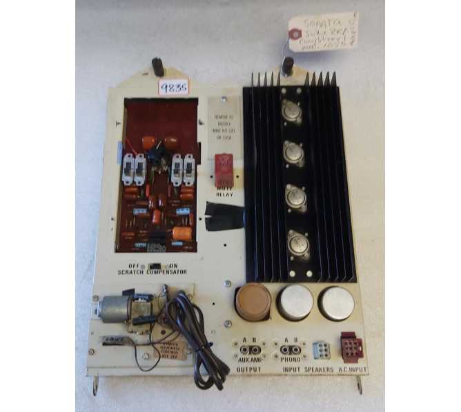 WURLITZER 1050 & SONATA Jukebox AMPLIFIER #9835 