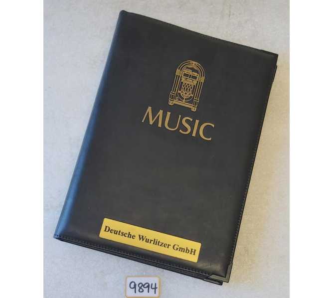 WURLITZER Genuine Parts One More Time CD-100 Song Book #9894 