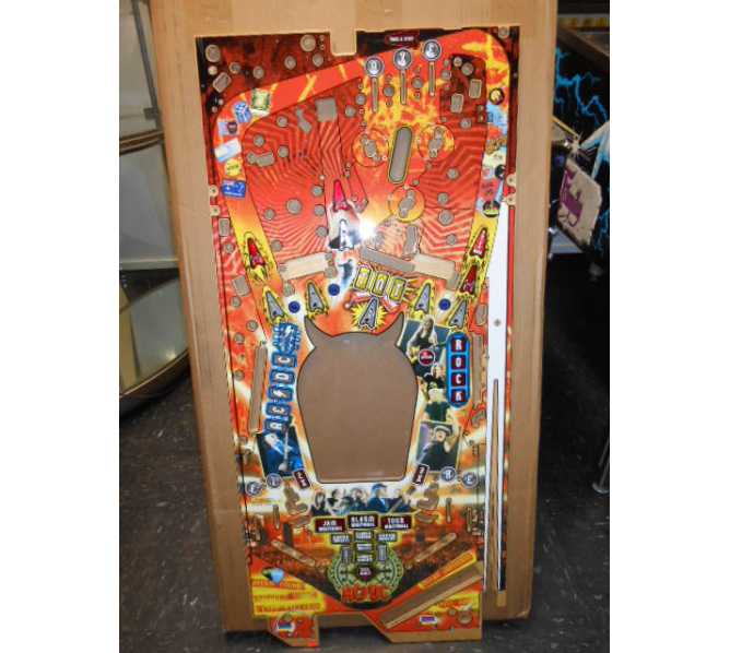 AC/DC LE Pinball Machine Game Playfield Production Reject #1 by Stern Pinball