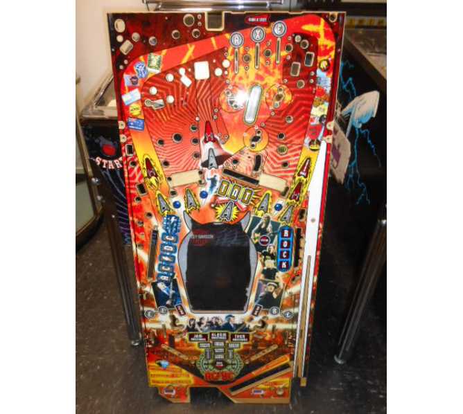 AC/DC LE Pinball Machine Game Playfield Production Reject #5 by Stern Pinball