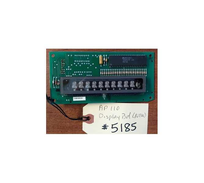 AUTOMATIC PRODUCTS AP110 Snack Vending Machine DISPLAY Board #5185 for sale 
