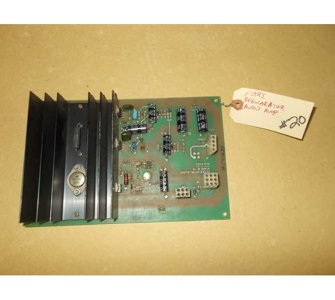 Atari Regulator Audio Amp Arcade Machine Game PCB Printed Circuit Board #20 - "AS IS"