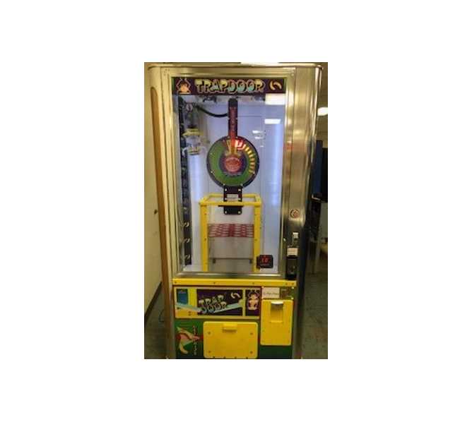 BENCHMARK TRAP DOOR Plush Merchandiser Redemption Arcade Machine Game for sale