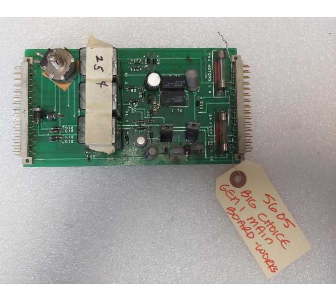 BETSON BIG CHOICE CRANE Arcade Machine Game PCB Printed Circuit MAIN Board #5605 