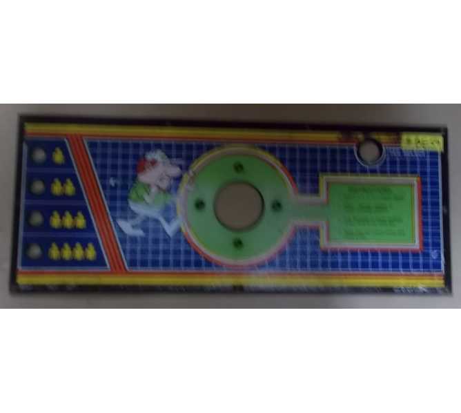 BIG EVENT GOLF Upright Arcade Game Machine Control Panel METAL Overlay #BE59 for sale by TAITO 