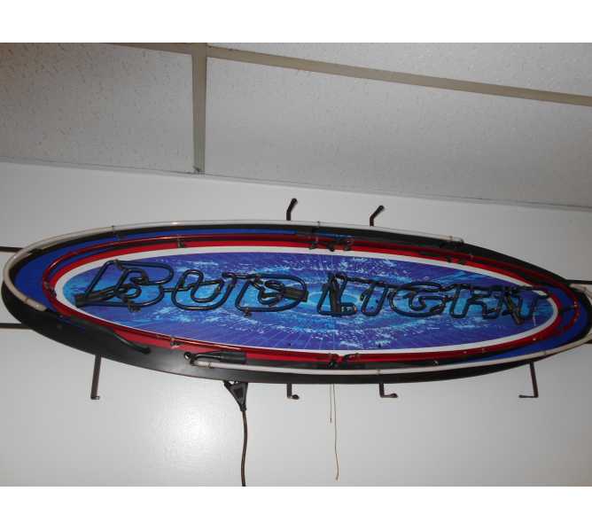 Bud Light Neon Advertising Promotional Electric Bar Sign for sale