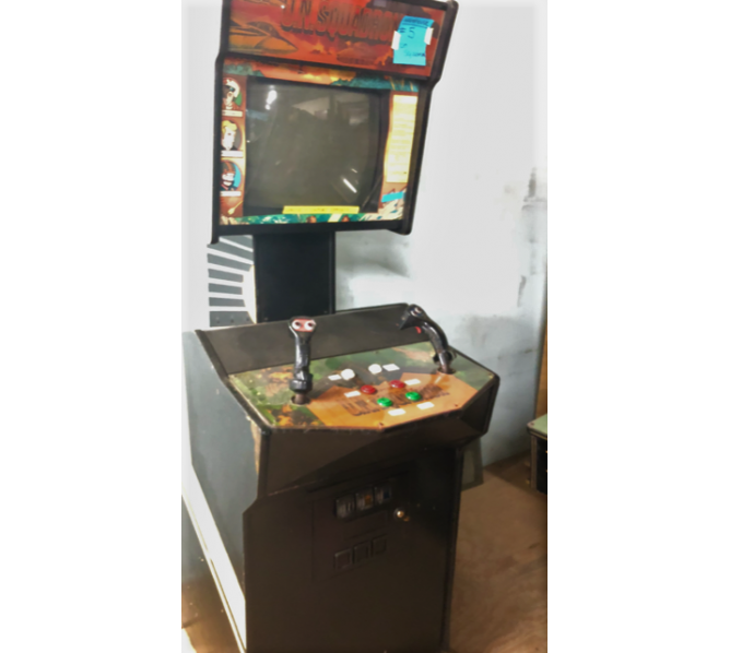 CAPCOM U.N. SQUADRON Upright Video Arcade Machine Game for sale