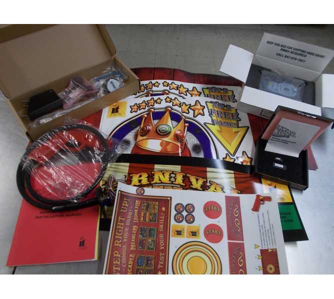  INCREDIBLE TECHNOLOGIES CARNIVAL KING BIG TOP SHOOTER Arcade Game CONVERSION Kit