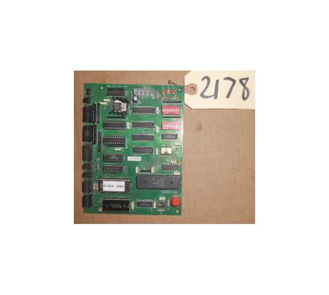 CROMPTONS SOCCER SHOT / SLAM JAM PUSHER REDEMPTION Arcade Game Machine PCB Printed Circuit MAIN Board #2178 for sale 