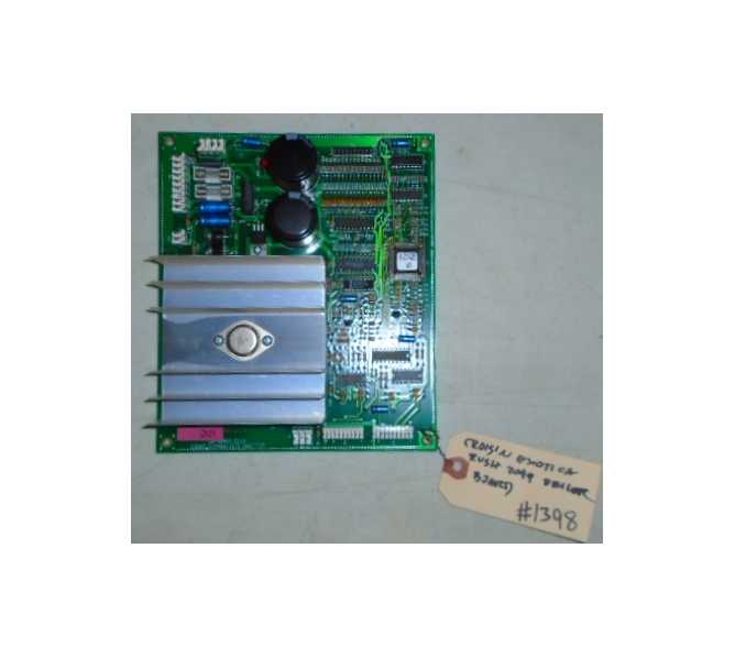 CRUIS'N EXOTICA or RUSH 2049 Arcade Machine Game PCB Printed Circuit DRIVER Board - #1398  