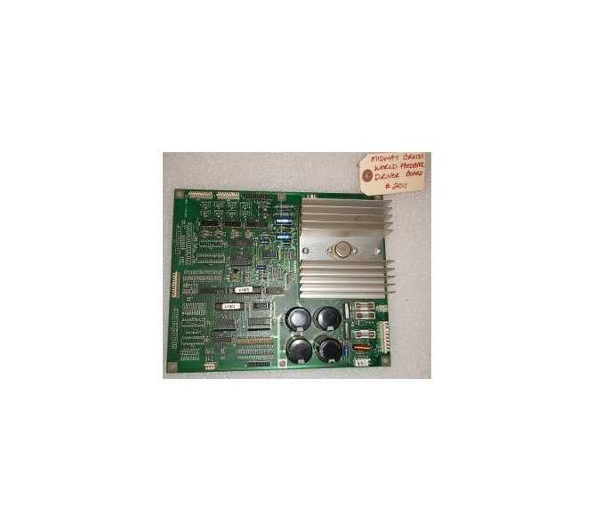 CRUIS'N WORLD Arcade Machine Game PCB Printed Circuit FEEDBACK DRIVER Board #2011 for sale