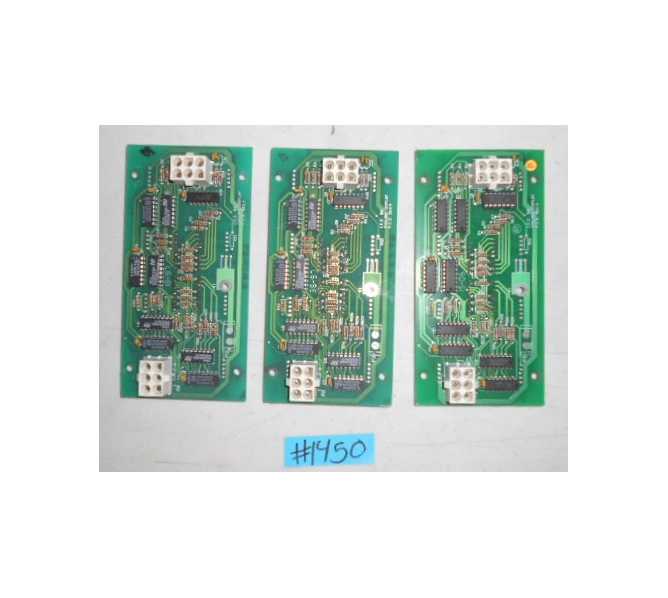 CYCLONE Redemption Arcade Machine Game PCB Printed Circuit DISPLAY Boards - LOT of 3 - #1450 for sale  