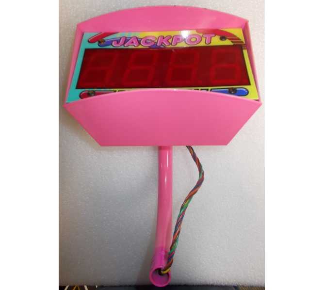 CYCLONE Redemption Arcade Machine Game Complete Scoreboard Housing Pink Assembly #CC1035-P102 by ICE for sale  
