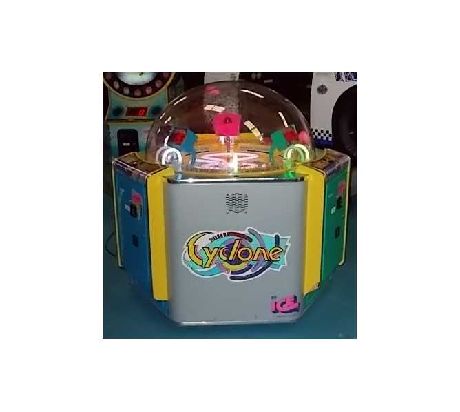 CYCLONE 3 Player Ticket Redemption Arcade Machine Game for sale by ICE 