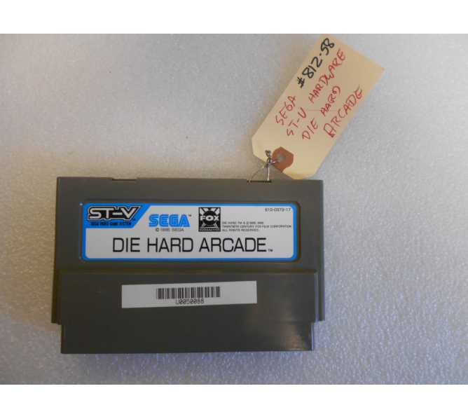 DIE HARD ST-V Arcade Machine Game Hardware Cartridge #812-58 