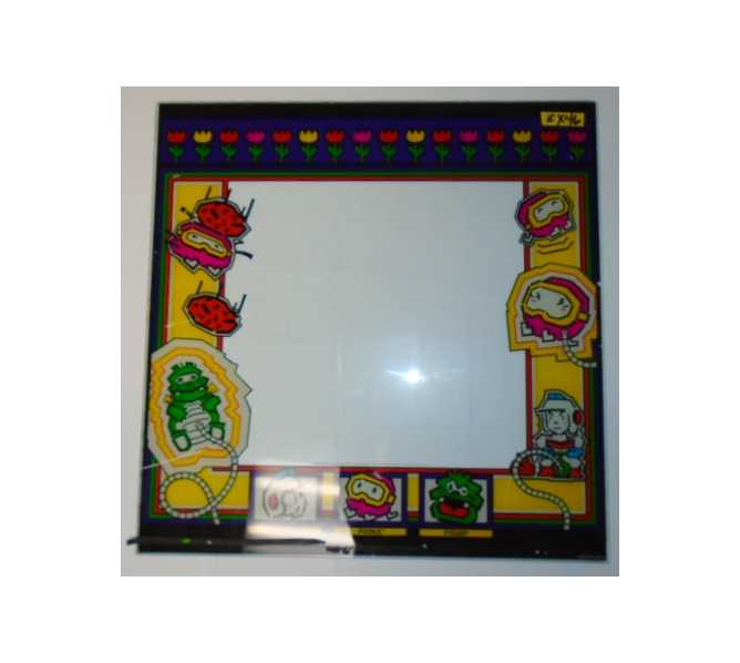 DIG DUG Arcade Machine Game Monitor Bezel Artwork Graphic GLASS for sale #X46