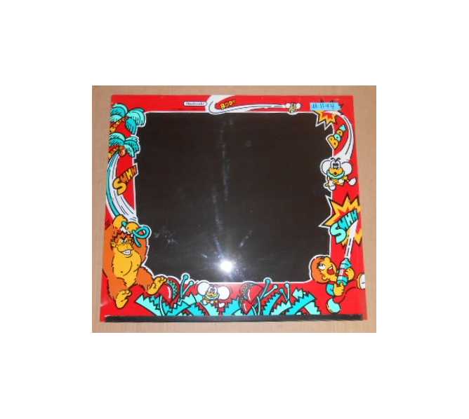 DONKEY KONG III Arcade Machine Game Monitor Bezel Artwork Graphic PLEXIGLASS #1174 for sale 