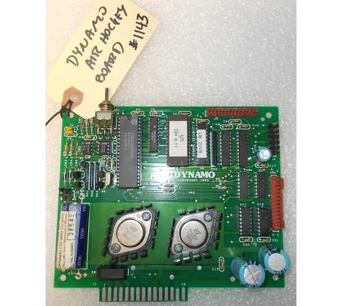 DYNAMO AIR HOCKEY Arcade Machine Game PCB Printed Circuit Board #1143 for sale  