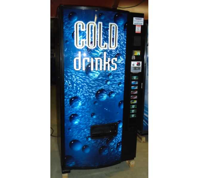 Dixie Narco 501E 9 SELECTION SODA COLD DRINK Vending ...
