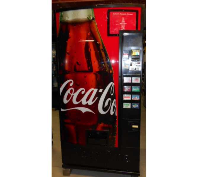 Dixie Narco DN 368/501 MPC 8 SELECTION Can SODA Vending Machine 