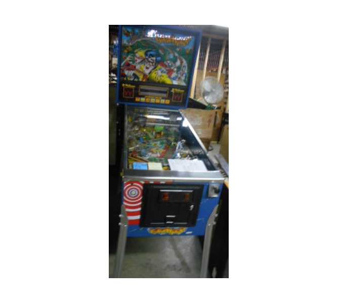 EARTHSHAKER Pinball Machine Game for sale by Williams - LED Upgrade