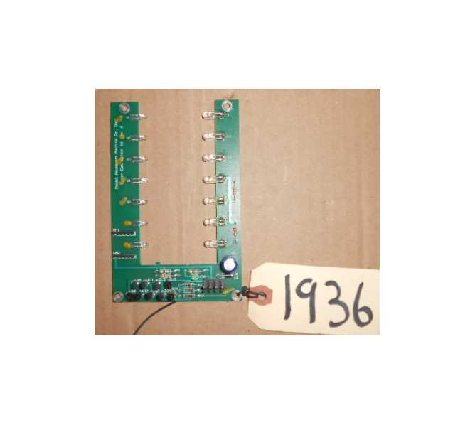 GOIN ROLLIN / SMOKIN TOKEN, ETC. Arcade Machine Game PCB Printed Circuit COIN SENSOR Board #1936 for sale 