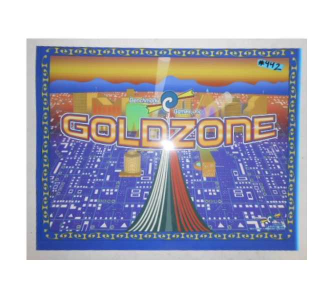 GOLDZONE Redemption Machine Game Translite Backbox Artwork - #442 for sale  
