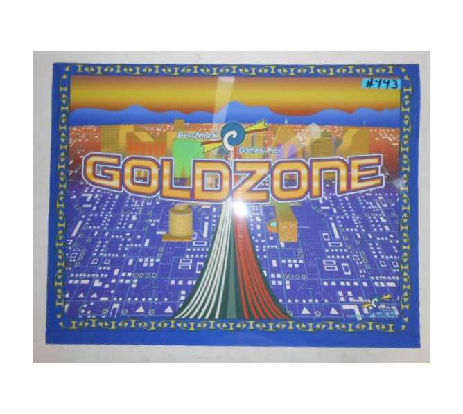 GOLDZONE Redemption Machine Game Translite Backbox Artwork - #443 for sale  