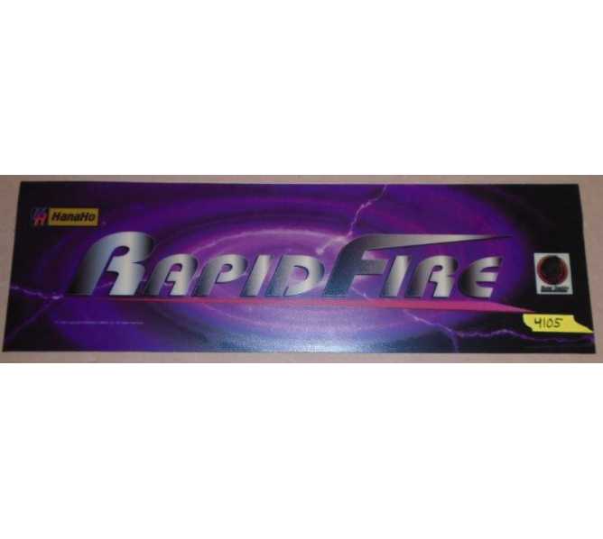 HANAHO RAPID FIRE Arcade Game Machine FLEXIBLE HEADER #4105 for sale 