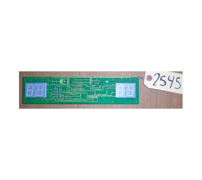 ICE CRANE Arcade Machine Game PCB Printed Circuit DISPLAY Board #2545 for sale  