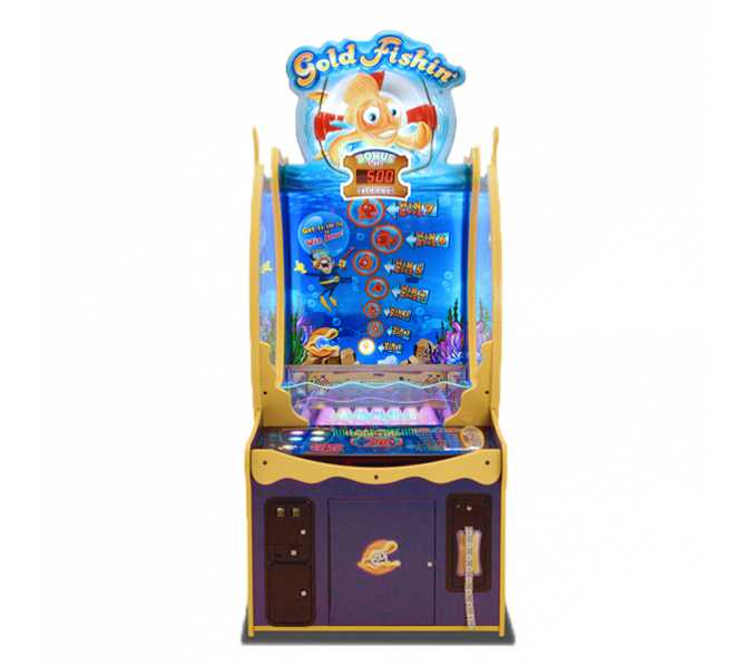 ICE Gold Fishin' Redemption Arcade Machine Game for sale 