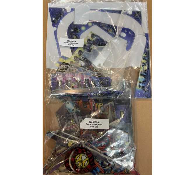 STERN AEROSMITH PREMIUM/LE Pinball Machine Game Complete Plastic Set - #803-5000-I6 for sale!