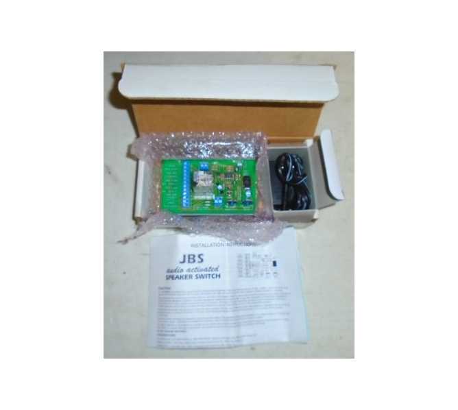 JBS AUDIO ACTIVATED SPEAKER SWITCH for Jukebox AC ADAPTER for sale