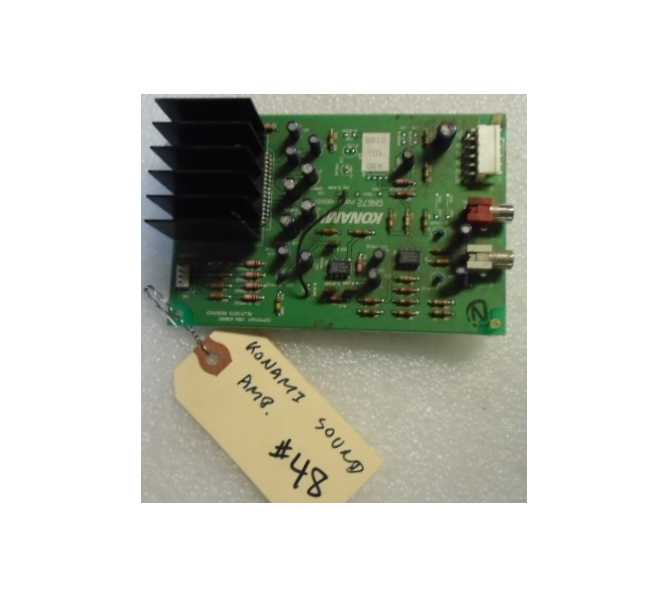 Konami Arcade Machine Game PCB Printed Circuit SOUND AMPLFIER Board #48 for sale  