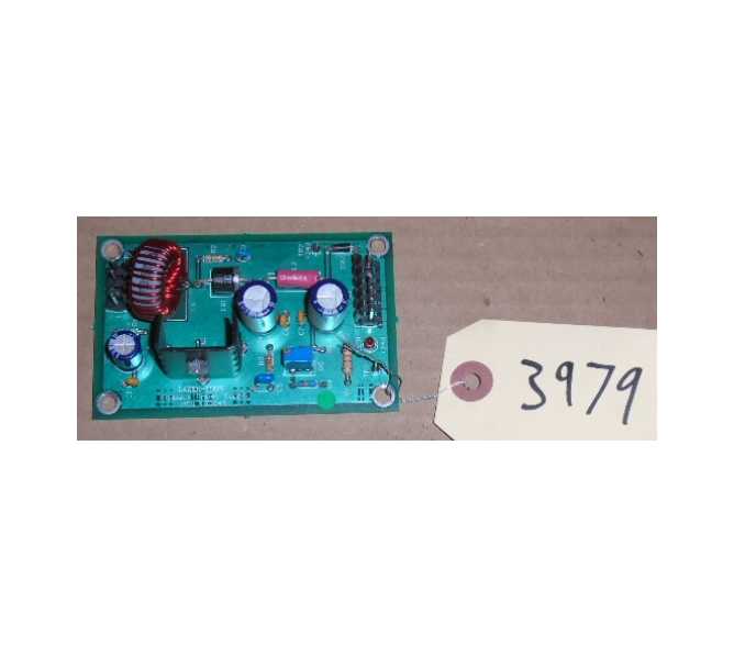 LASERTRON Arcade Machine Game PCB Printed Circuit PLAYBACK POWER SUPPLY Board #3979 for sale  