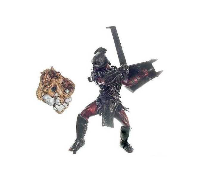LORD OF THE RINGS Pinball Machine Game Genuine Replacement - URUK-HAI WARRIOR Playfield Toy Figurine #880-5070-00 for sale 