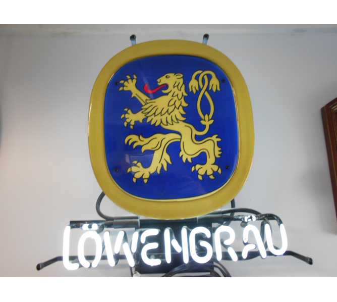 Lowenbrau Neon Advertising Promotion Electric Bar Sign For Sale 