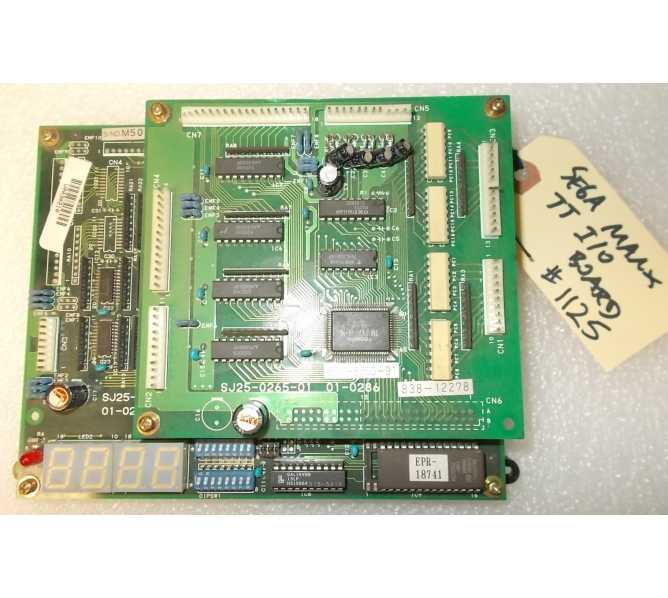 MANX TT Arcade Machine Game PCB Printed Circuit I/O Board Set by SEGA #1125 for sale 